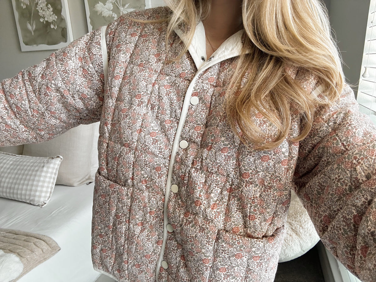 Meadow Bloom Quilted Jacket