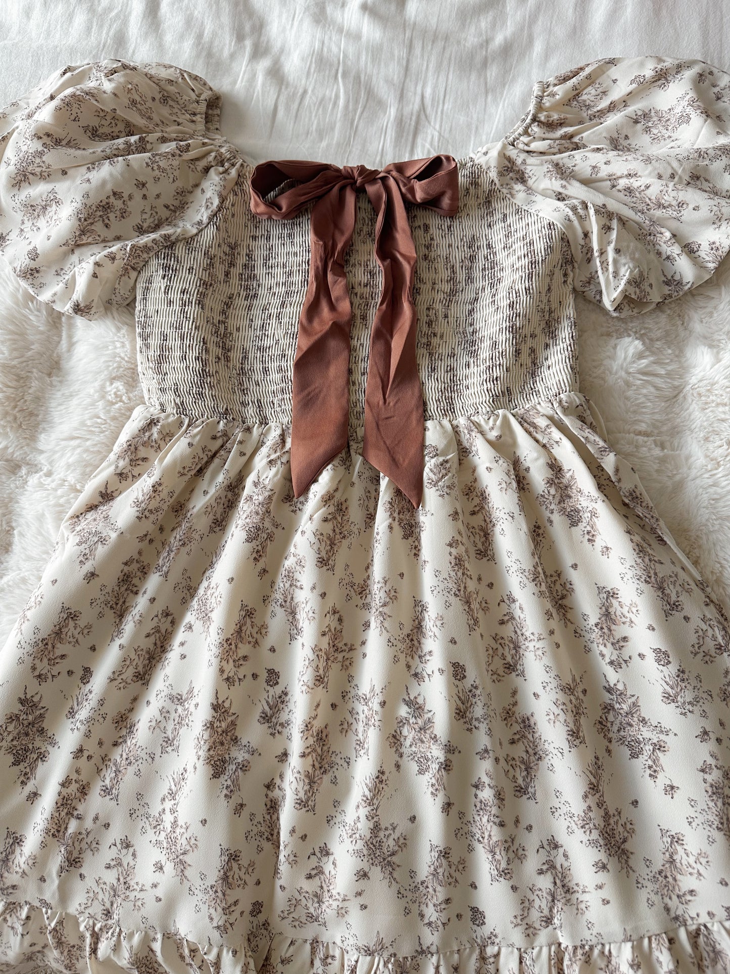 AUTUMN BLOSSOM DRESS
