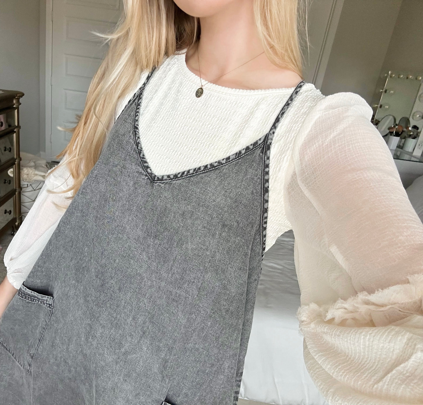 DENIM DAYDREAM DRESS