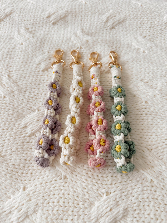 FLORAL KEYCHAINS