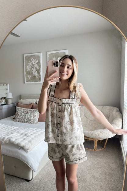Vintage Floral Set