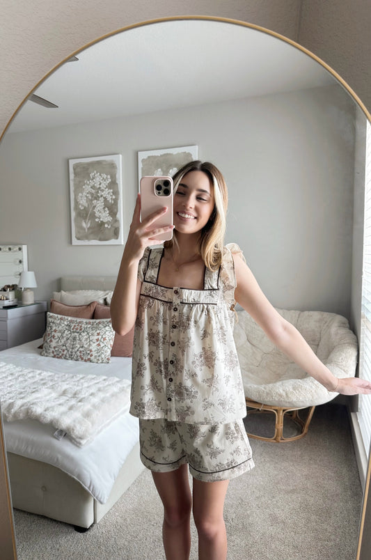 Vintage Floral Set