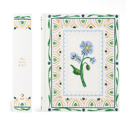 NLT Note Taking Bible: Wildflower Embroidered