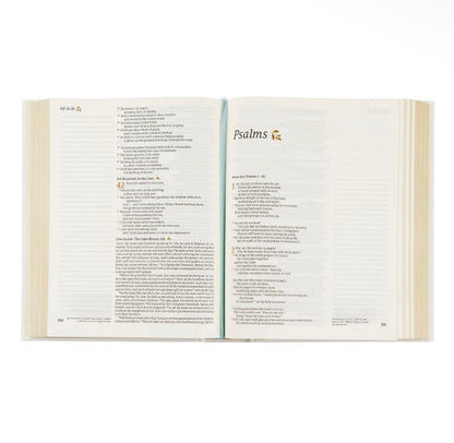 NLT Note Taking Bible: Wildflower Embroidered