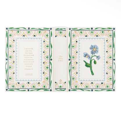 NLT Note Taking Bible: Wildflower Embroidered