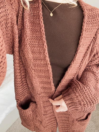 COZY COCO CARDIGAN