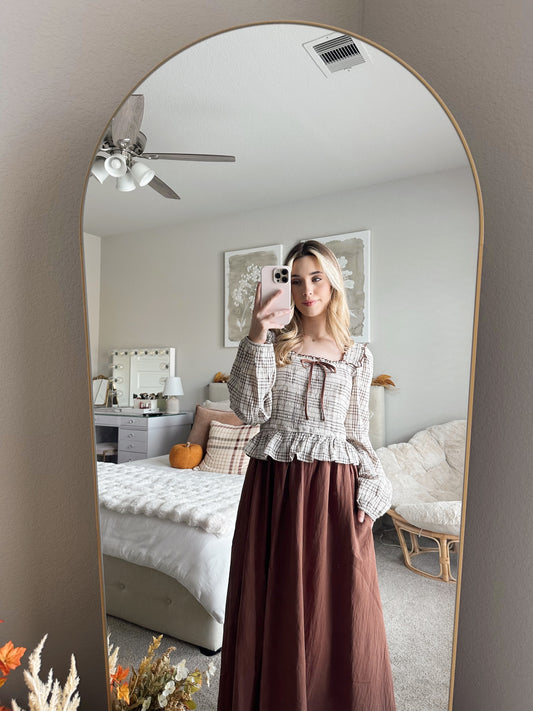 COZY CABIN DRESS