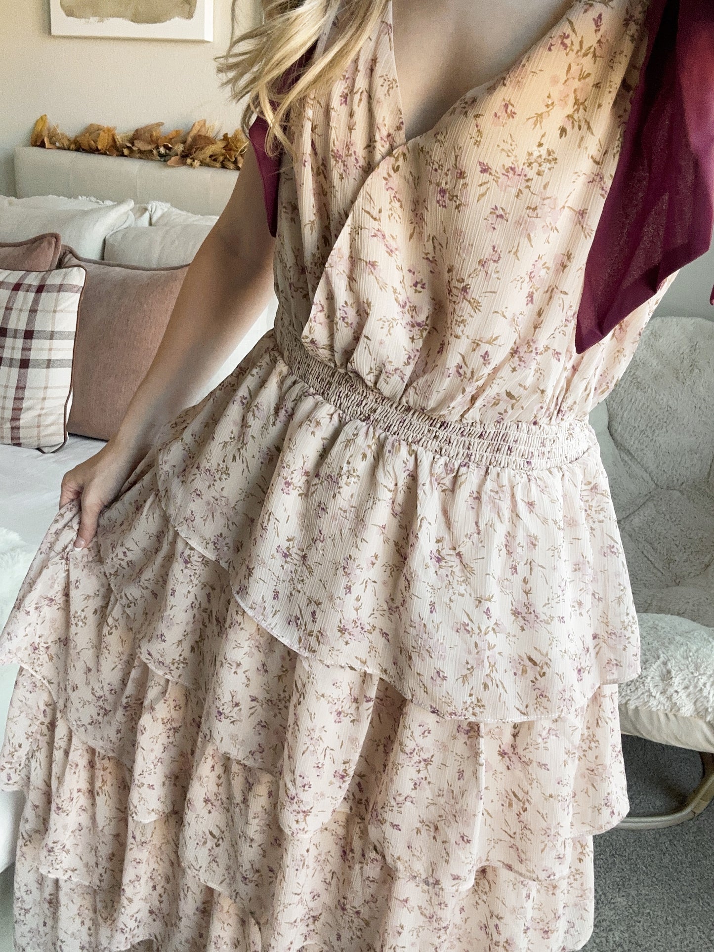 ROMANTIC CHARM MAXI DRESS