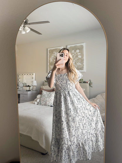 GARDEN BLOOM MIDI DRESS