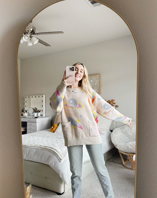 COSMIC COZY KNIT SWEATER