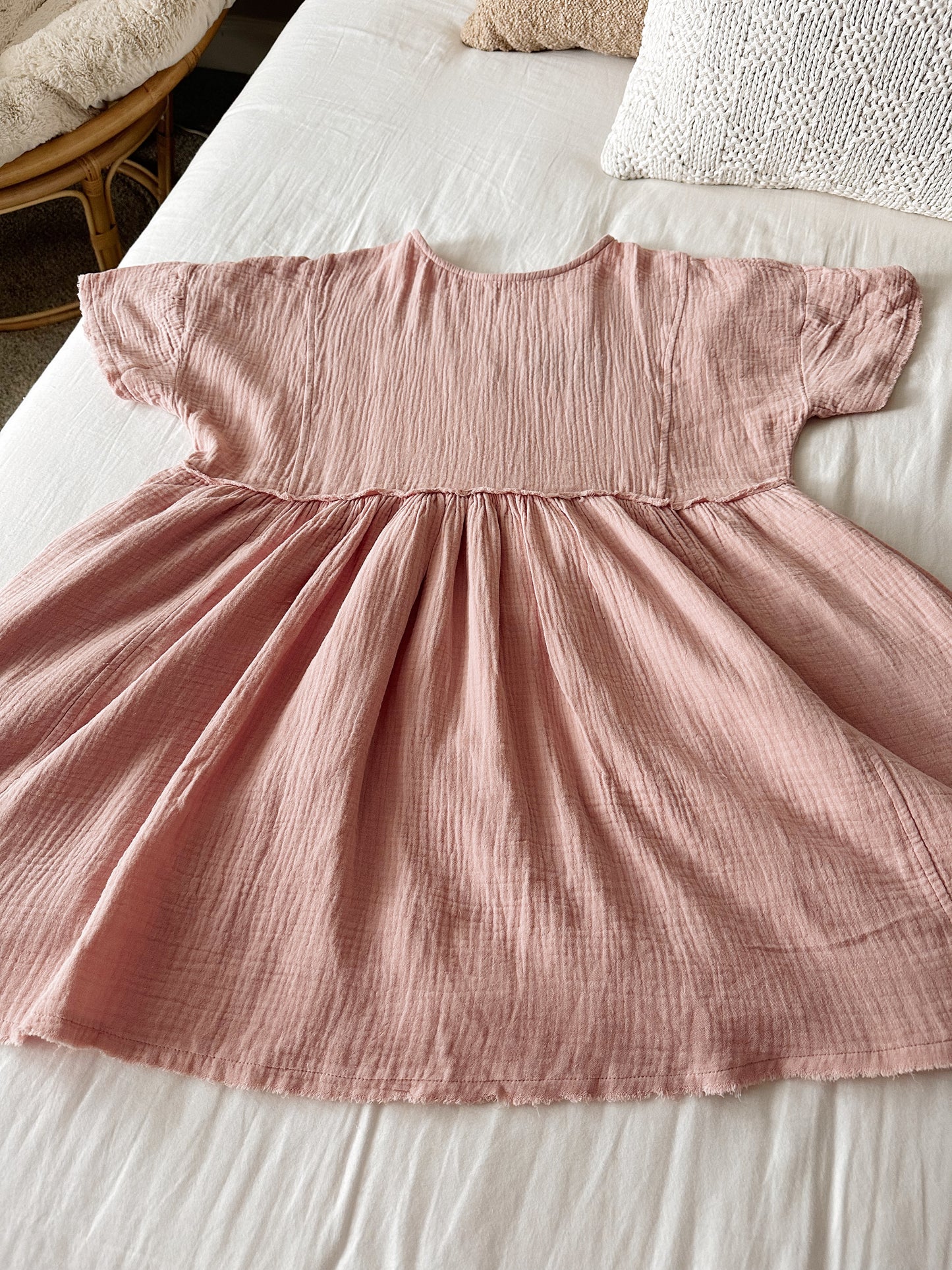 BLUSH BLOSSOM DRESS